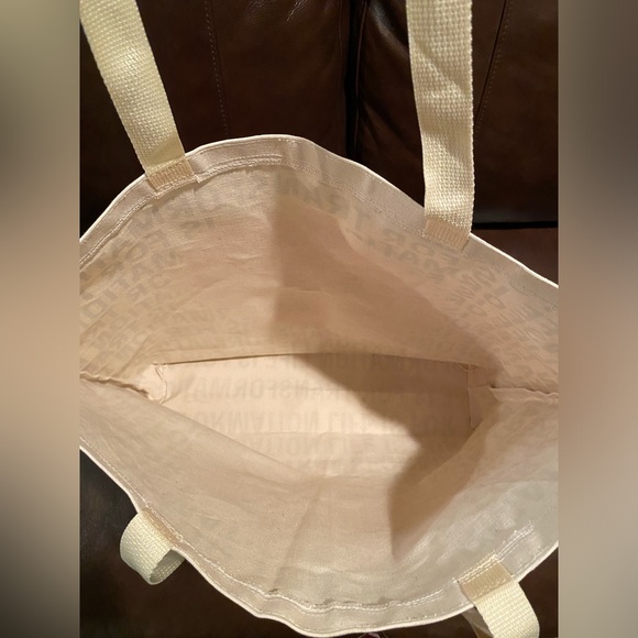 NWOT Lularoe Transformation is for Life extra large canvas tote bag 20”x15”x4” - Picture 10 of 11